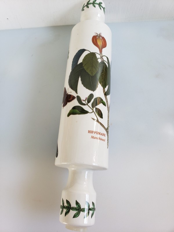 Portmeirion Botanic Garden ROLLING PIN BUTTERFLIES Hippomane Mancinella gallery