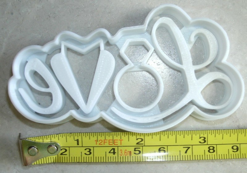 LOVE WEDDING ENGAGEMENT RING TUX TUXEDO BRIDE BRIDAL COOKIE CUTTER USA PR2618 gallery