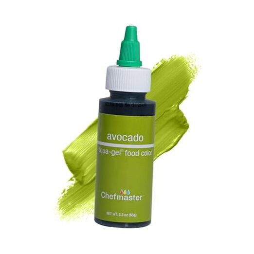 Liqua-Gel Food Coloring | Vibrant Color | Professional-Grade Dye for Avocado