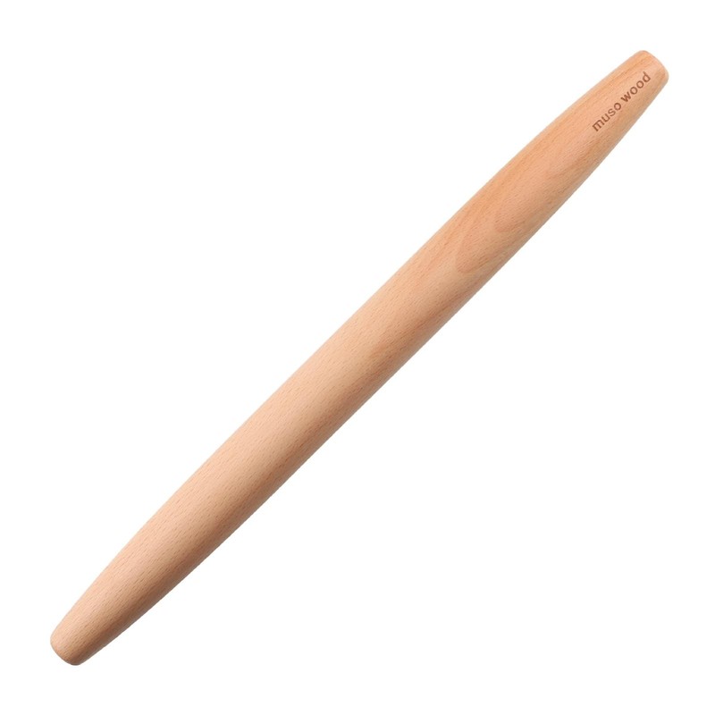 Muso Wood Wooden French Rolling 15.75inch, 15.75in Beech pin