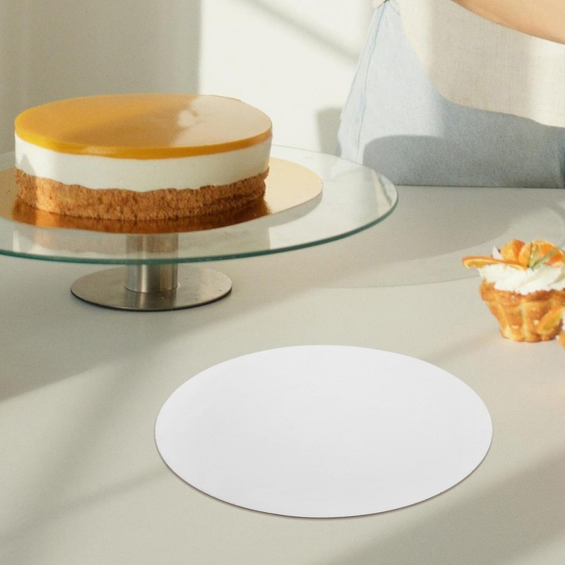 10 Pcs Decorative Base Boards Mousse Cake Bases Cardboard for Wedding gallery