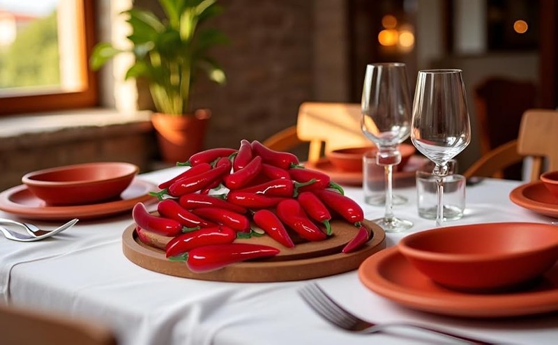 20Pcs Artificial Chili Peppers Decor, Realistic Red Plastic Vetables for gallery