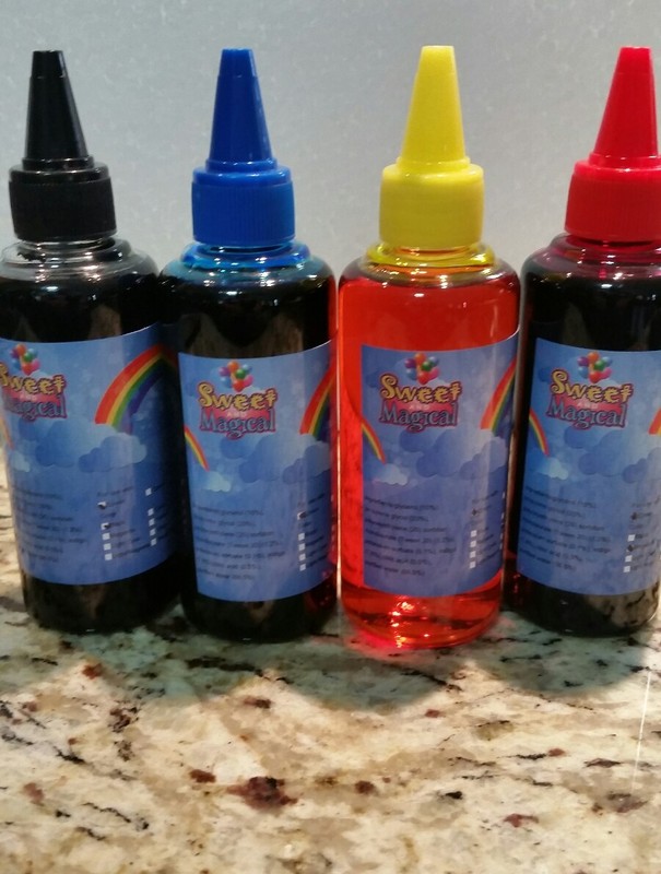 Sweet & Magical Edible Ink Refill Kit for Canon Printers -100ml each gallery