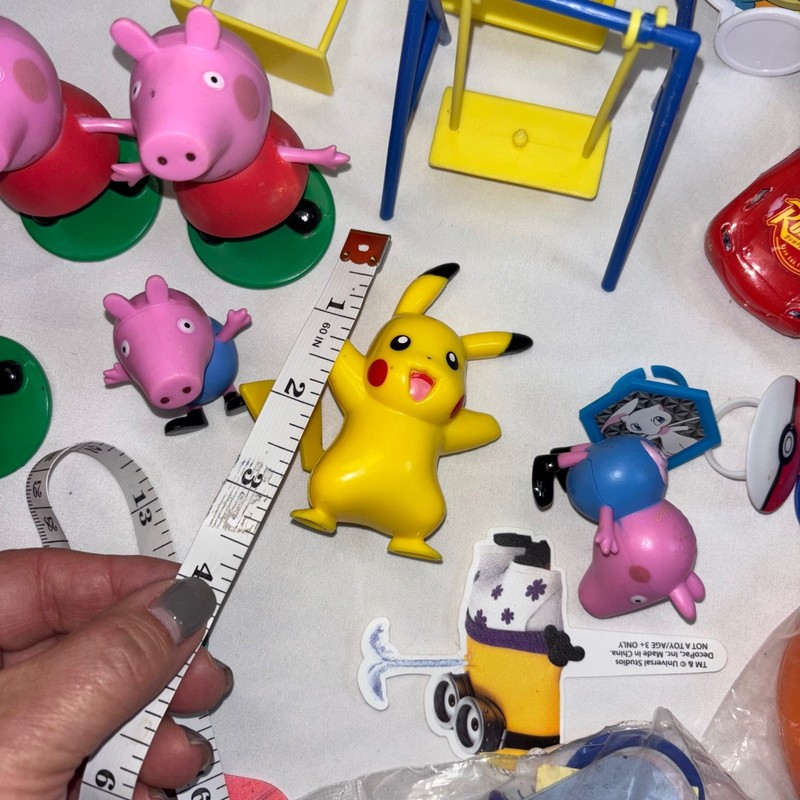 Mixed Lot | Cake Toppers | Cake Decor: Peppa Pig Pikachu Minion PJ Mask Pokemon gallery