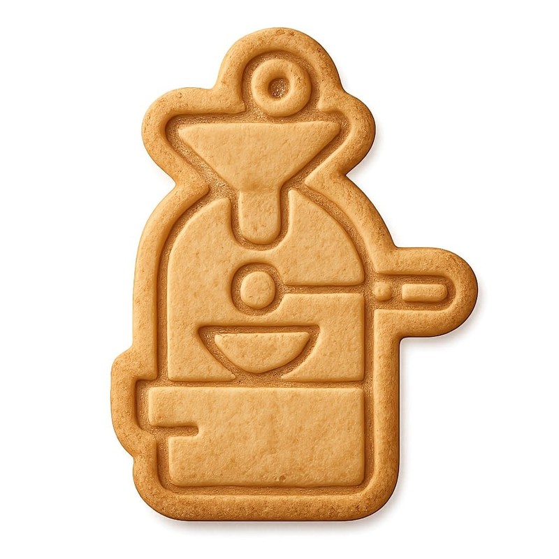 Coffee Roaster Charm Cookie Cutter & Stamp, Fondant & Clay – 4×2.8