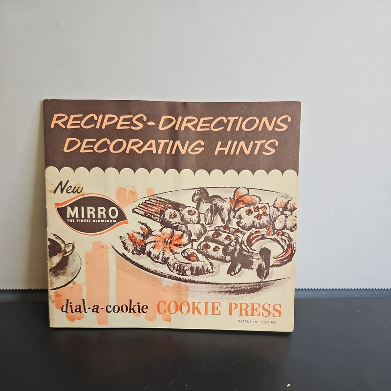 Mirro Dial-A-Cookie Cookie Press 3 Forming Plates 12 Different Designs t10 gallery
