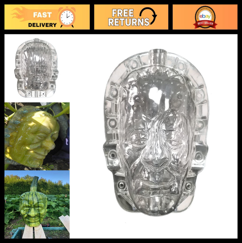 Spooky Pumpkin Mold Set – Create Frankenstein & Skull Shapes for Halloween Fun