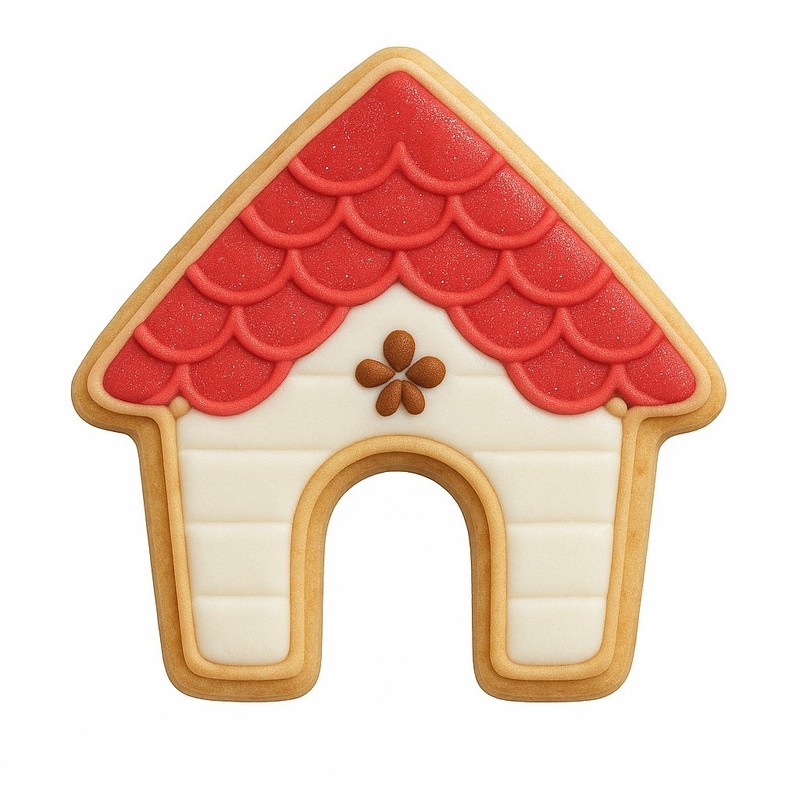 Doghouse 3.5'' Cookie Cutter Metal Pet Animal Shelter Treats Made in the USA gallery