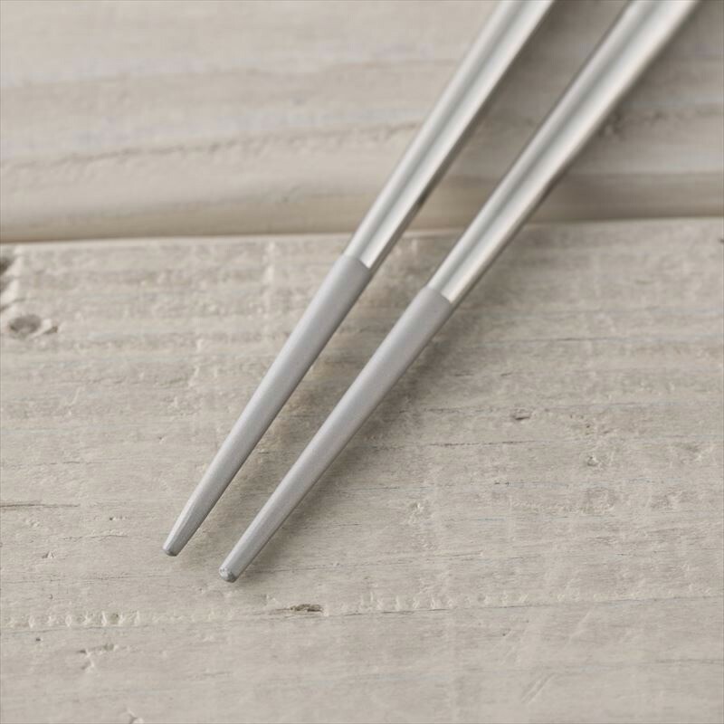 Kai Select 100 Stainless Steel Cooking Chopsticks 33cm Saibashi Made in Japan gallery