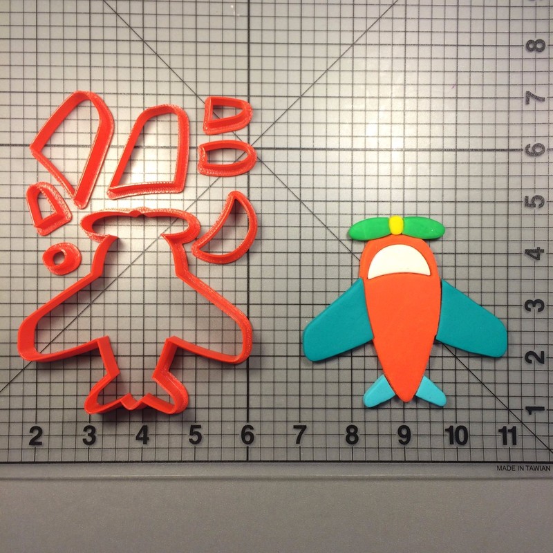 Airplane 106 Cookie Cutter Set