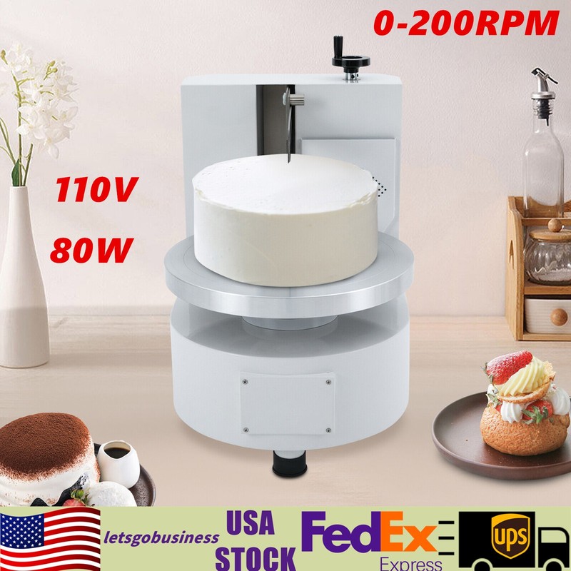 Cake Cream Spreading Coating Smearing Machine Automatic Cake Wiping Machine