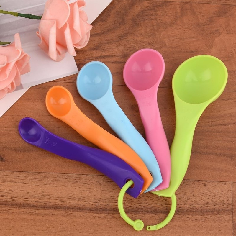 24pcs Silicone Muffin Cups,5pcs Plastic Measuring Spoons Set,Reusable Muffin gallery