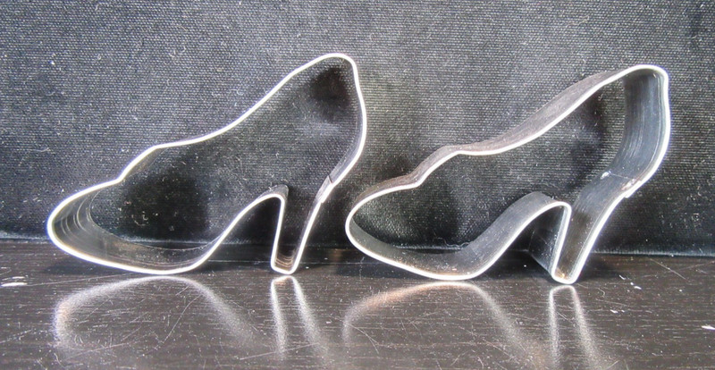 2 Foose High Heel Pump Shoes Cookie Cutters Fashion Clothing