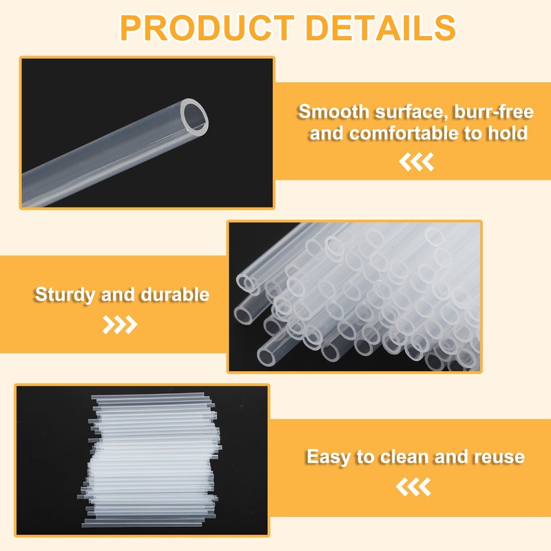 Lollipop Sticks 4Inch, 400 Pcs Cake Toppers Stick, Clear Candy Making Sticks gallery