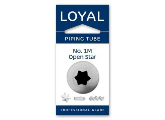 Loyal Open Star Tip #1M - cupcake swirl rosette decorating gallery
