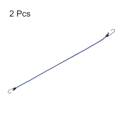 2Pcs Bungee Cord with Hooks Rubber Bungee Cords Heavy Duty Tie Down Straps 40" gallery
