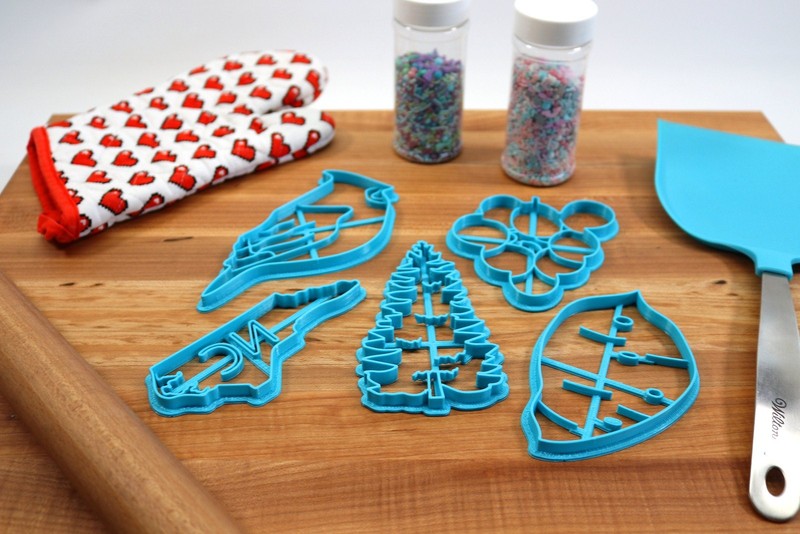 North Carolina Cookie Cutters - North Carolina State, Scuppernong Grapes, Pine gallery