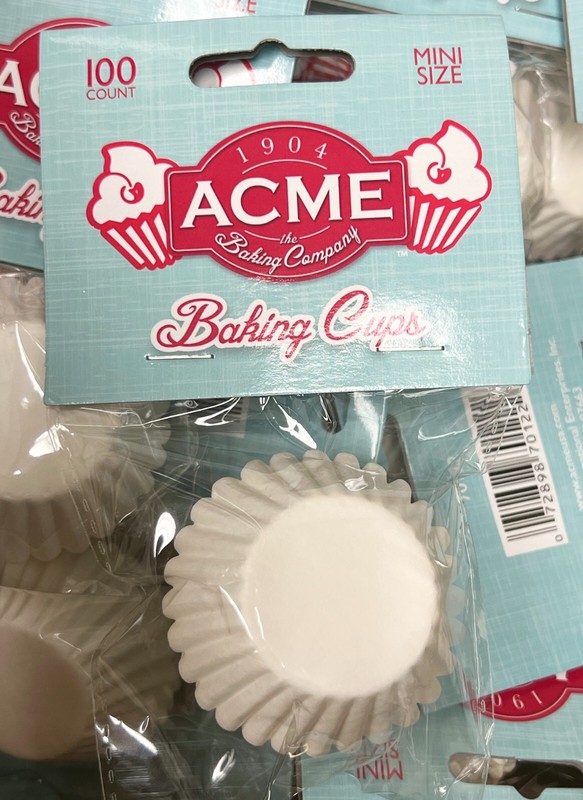 2400 White Mini Muffin Cupcake Liners Paper Baking Cups 2400 COUNT NEW gallery