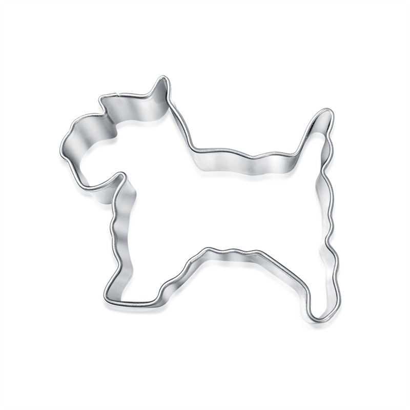 Mini Scottie Dog Cookie Cutter 2'' Metal Pet Animal Shelter Treats gallery