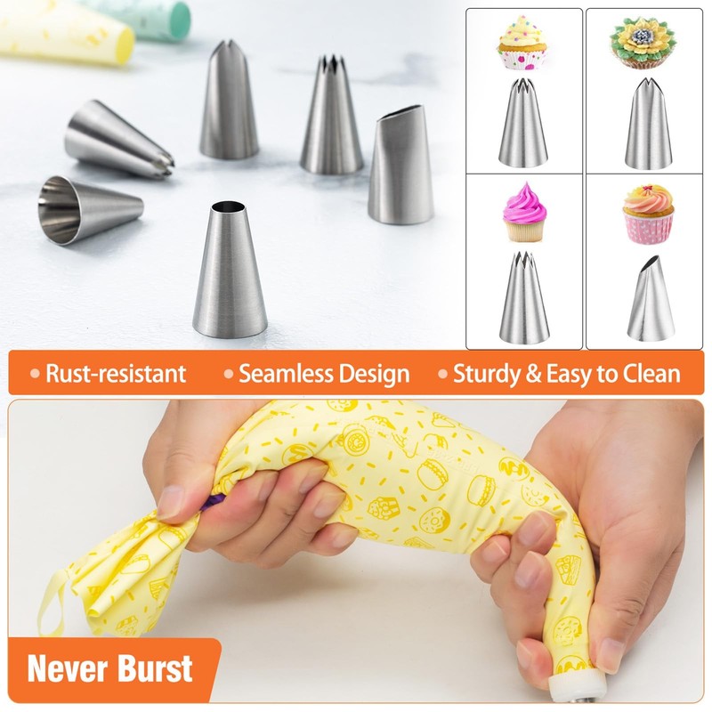 Macaron Silicone Baking Mats Kit, Best Japan Silicone, Easy 16.5 X 11.6 IN gallery