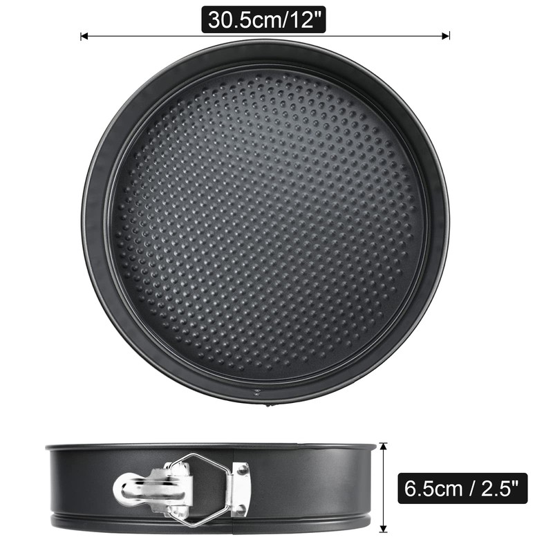 Webake Springform Pan 12 Inch, Nonstick Cheesecake with 12 inch, Black gallery