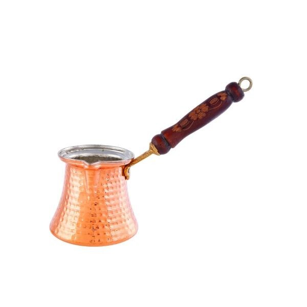 Kadhem Efendi, Handmade Antik Cooper Coffe Pot - Small Size gallery