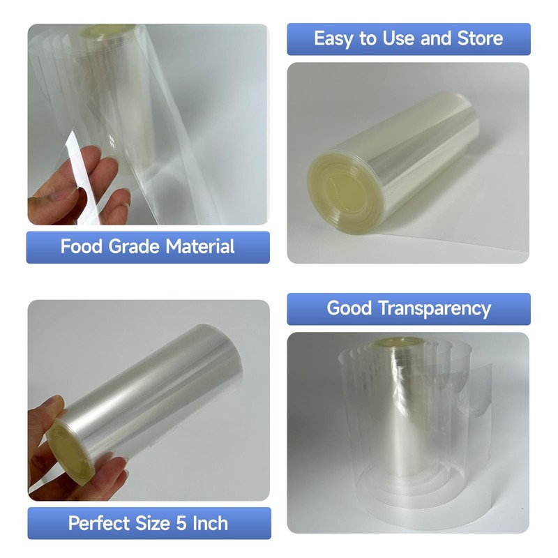Transparent Clear Acetate Sheet Cake Rolls Collars Strips Mousse Decor 5 Inch gallery