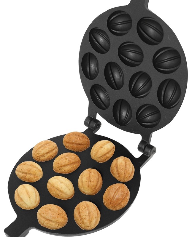 Walnut Cookie Mold Maker 12 non-stick – Oreshki Mold Maker – Walnut Cookie Mo…