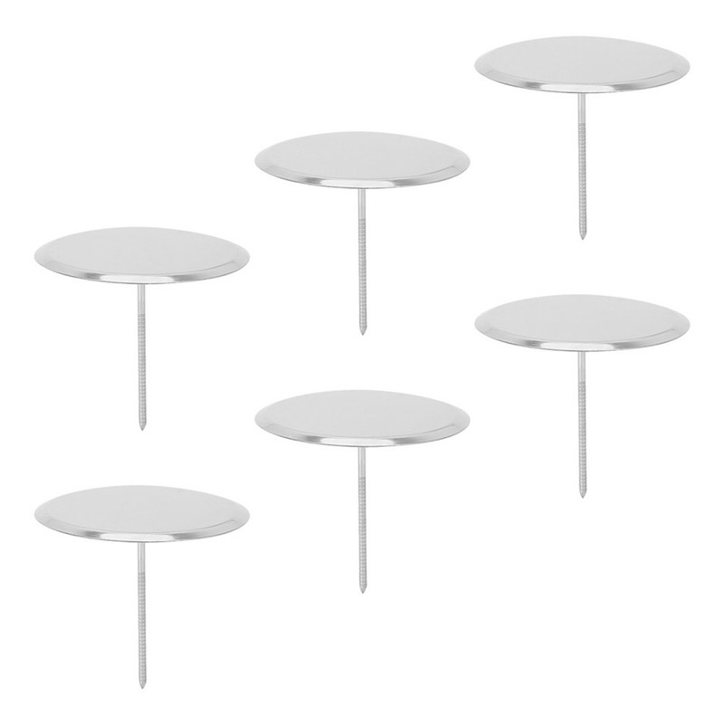 6 Pcs Metal Cake Flower Nails Pastry Nail for Cake Flower and Icing Tool gallery