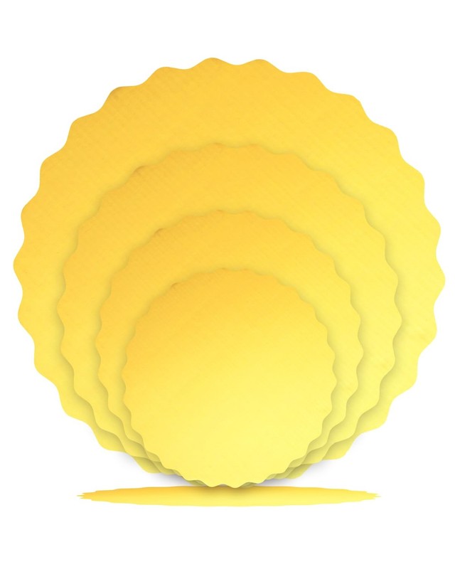 15 PCS 12 Inch Gold Wave Cake Boards Round Circles Rounds Base FoodGrade gallery
