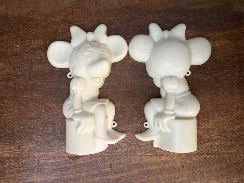 Vintage 1970s Wilton Disney 3D Plastic Chocolate Candy Molds Set of 6 w/ BOX gallery
