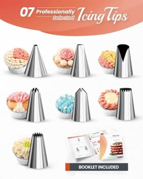35PCs Cake Turntable and Leveler-Rotating Cake Stand with Non Slip pad-7 gallery