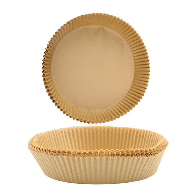 Air Fryer Disposable Paper Liner Non-Stick Mat Parchment Wood Pulp Steamer.Uzd gallery