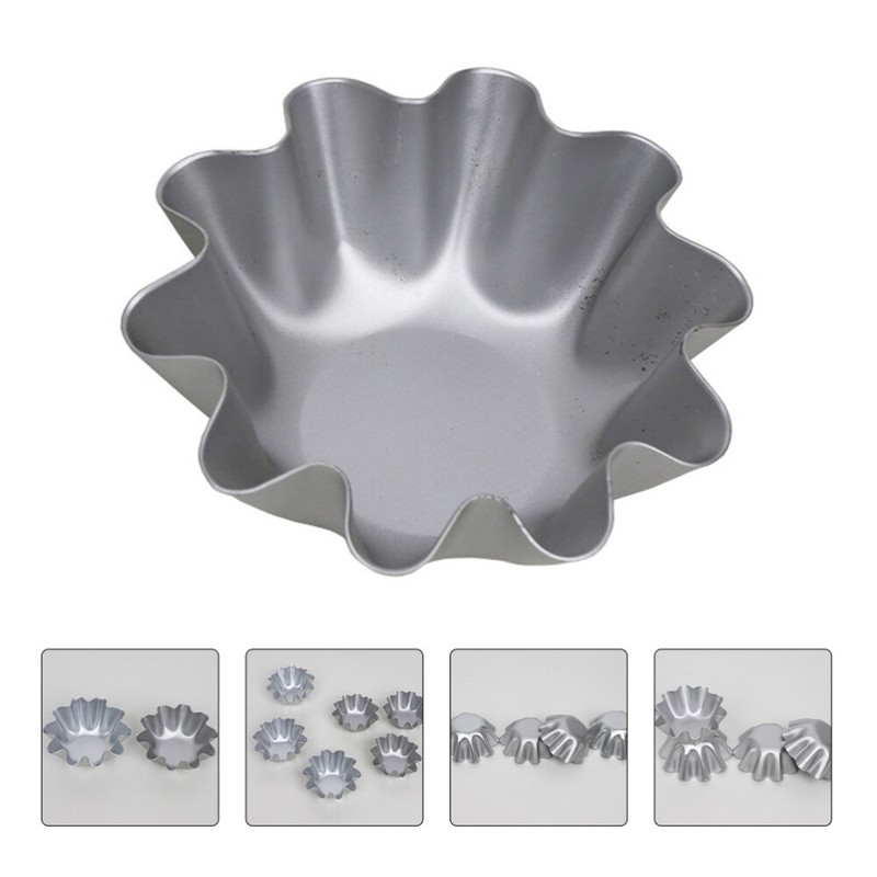 6 Pcs Bibingka Molder Filipino 3 Inches Pie Egg Tart Cupcake Molds