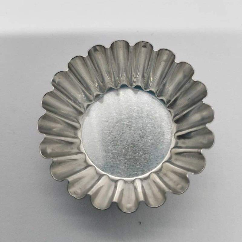 Baking Tool 20PCS Egg Tart Aluminum Cupcake Cake Cookie Flower Mold Tin