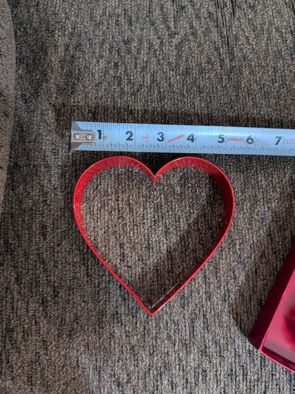 4 Pieces Heart Shape Cookie Cutter Set, Steel Cookie Cutters. gallery