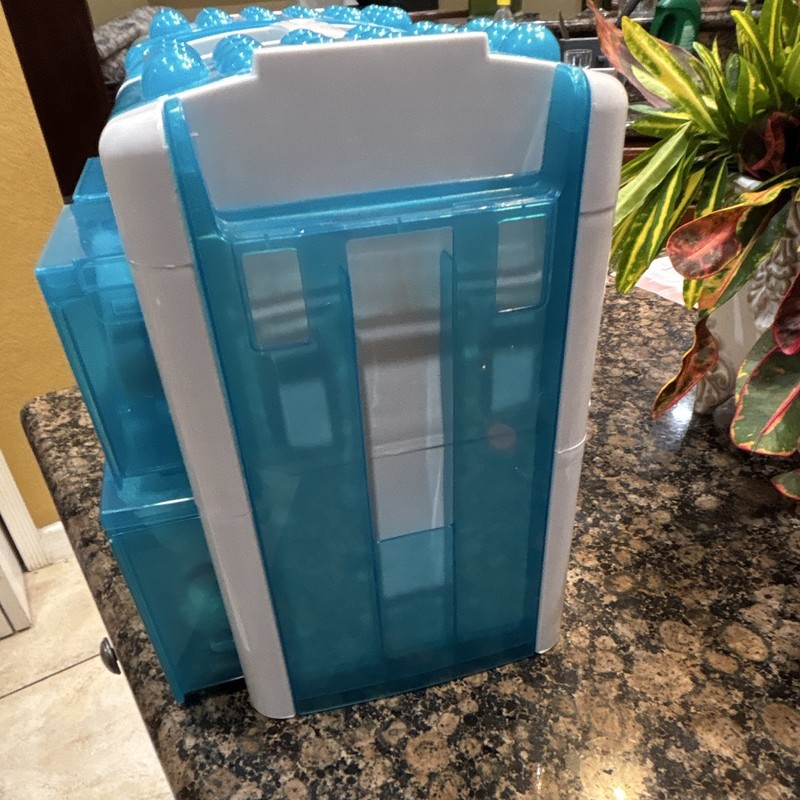 Wilton Ultimate Cake Decorating Tool Kit Caddy w/Piping Supplies Vintage Blue gallery