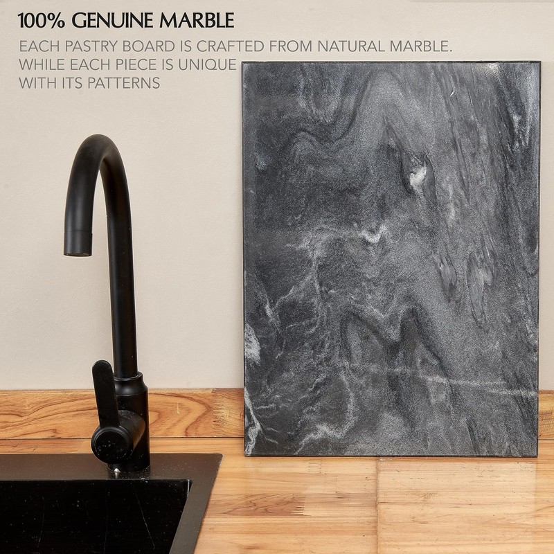 Kitchen Marble Stone Cutting Board - Marble Cutting & Charcuterie Board of 16... gallery