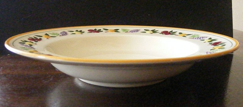 Franciscan Small Fruits Soup ~ Salad Bowl Vintage Fruit Old Mark California gallery