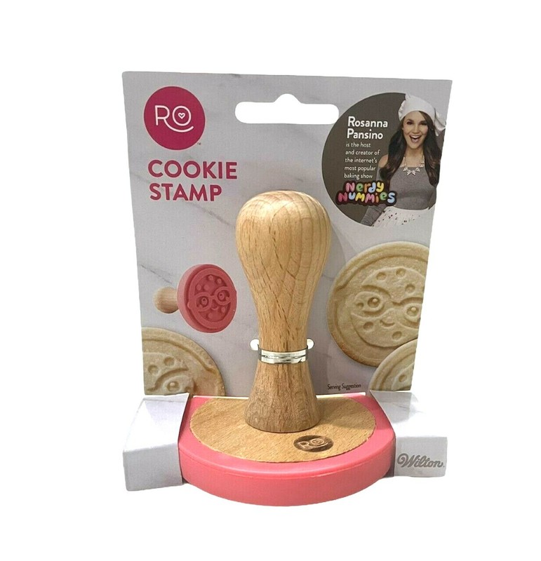 Lot 3 Wilton Rosanna Pansino Nerdy Nummies Round Cookie Stamp For 3.25" Cookies gallery