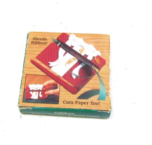 vtg Giftco Ribbon Shredder and Paper Cutter