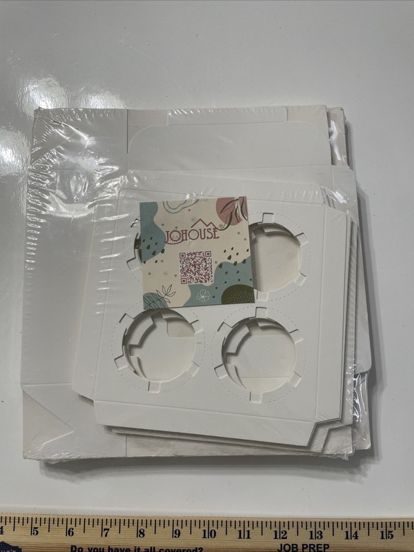 Johouse 10 Pc Cupcake Box With 4 Ct Inserts New In Packaging Cake Boxes