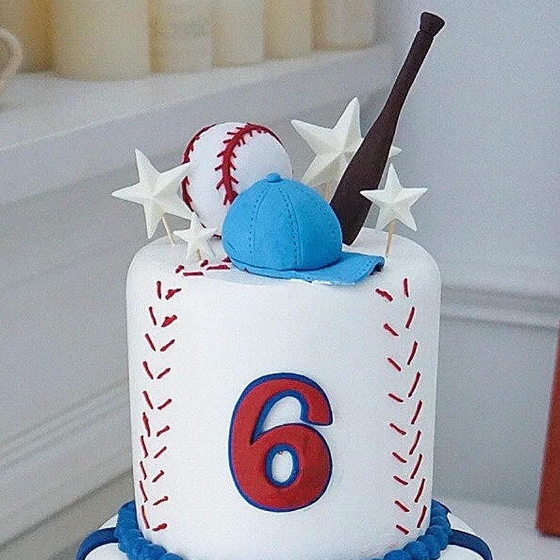 Baseball Silicone Molds Baseball Bat Glove Hat Fondant Mold Basketball Football gallery
