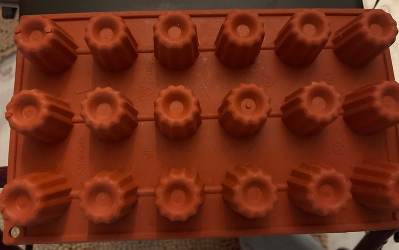 Silicone Pastry Chocolate Mold 18 Cavity Perfect For Baba Rums! Or Cordials. gallery