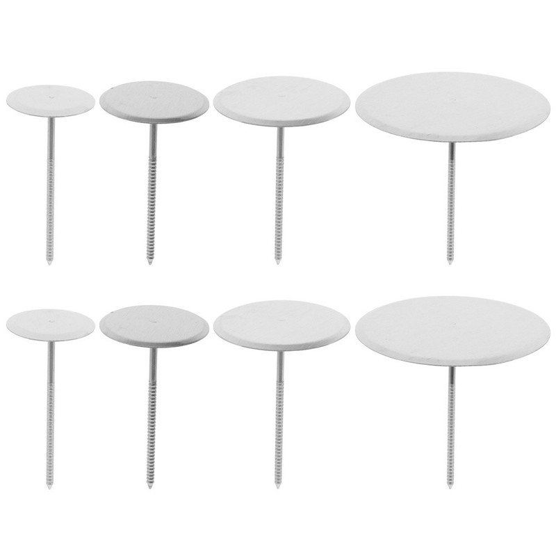 8pcs Stainless Steel Flower Cake Decorating Nails Tools Cupcake Needle