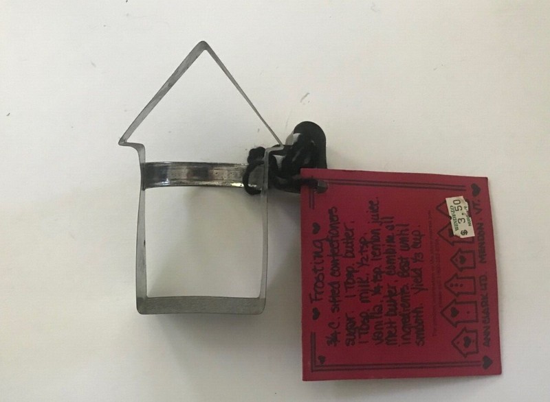 3 Ann Clark Cookie Cutter Recipe Cards ~ Red Hat Society Watering Can Birdhouse gallery