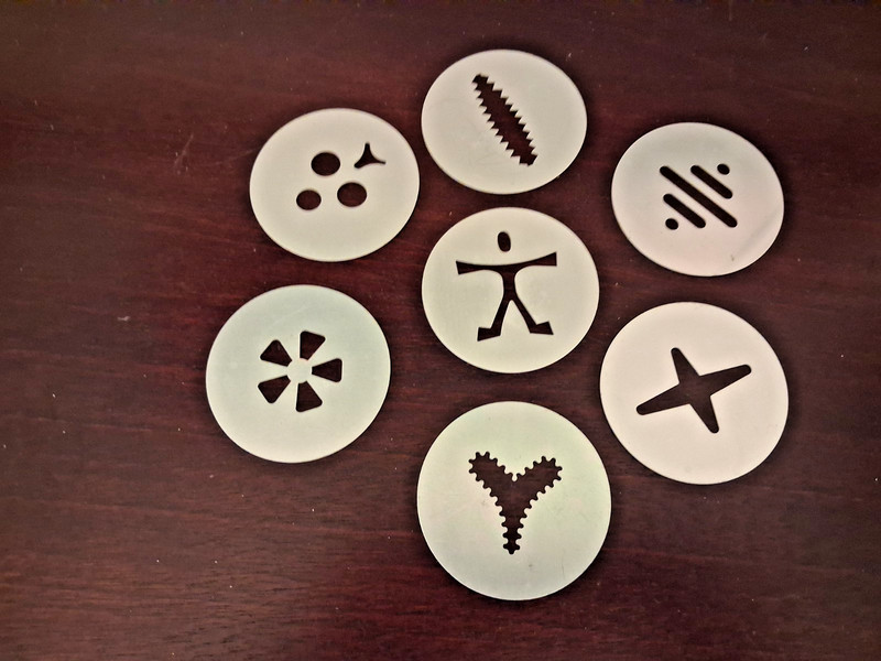 Wear-Ever Super Shooter Cookie Press Discs Lot of 7