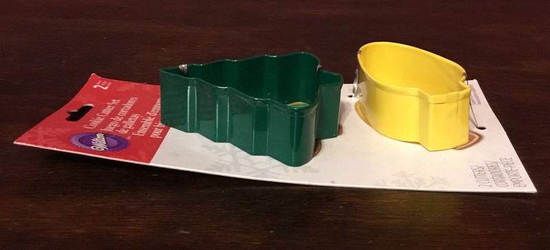 Vintage Wilton Christmas Cookie Cutter Set Green Tree Yellow Bulb New gallery