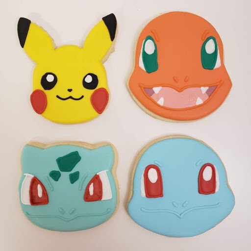 Pokemon themed Cookie Cutter Collection – 8 pieces