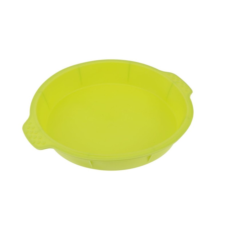 Round Silicone Cake Pan Cake Mold Bakeware for Pizza Chocolate (Green) bakeware gallery